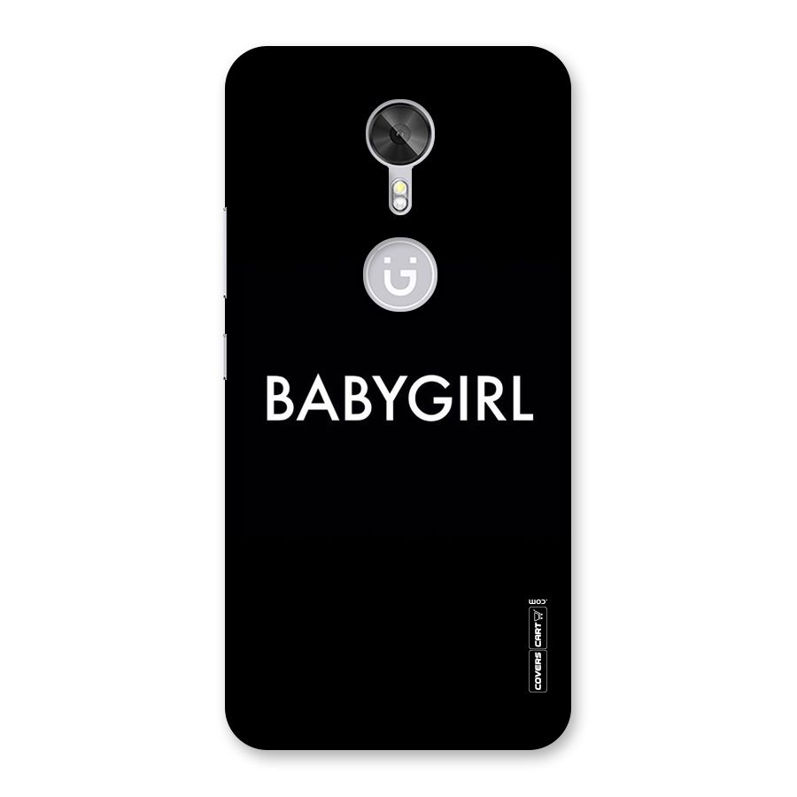 Baby Girl Back Case for Gionee A1