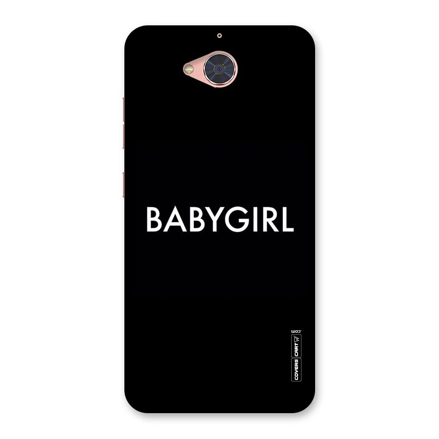 Baby Girl Back Case for Gionee S6 Pro