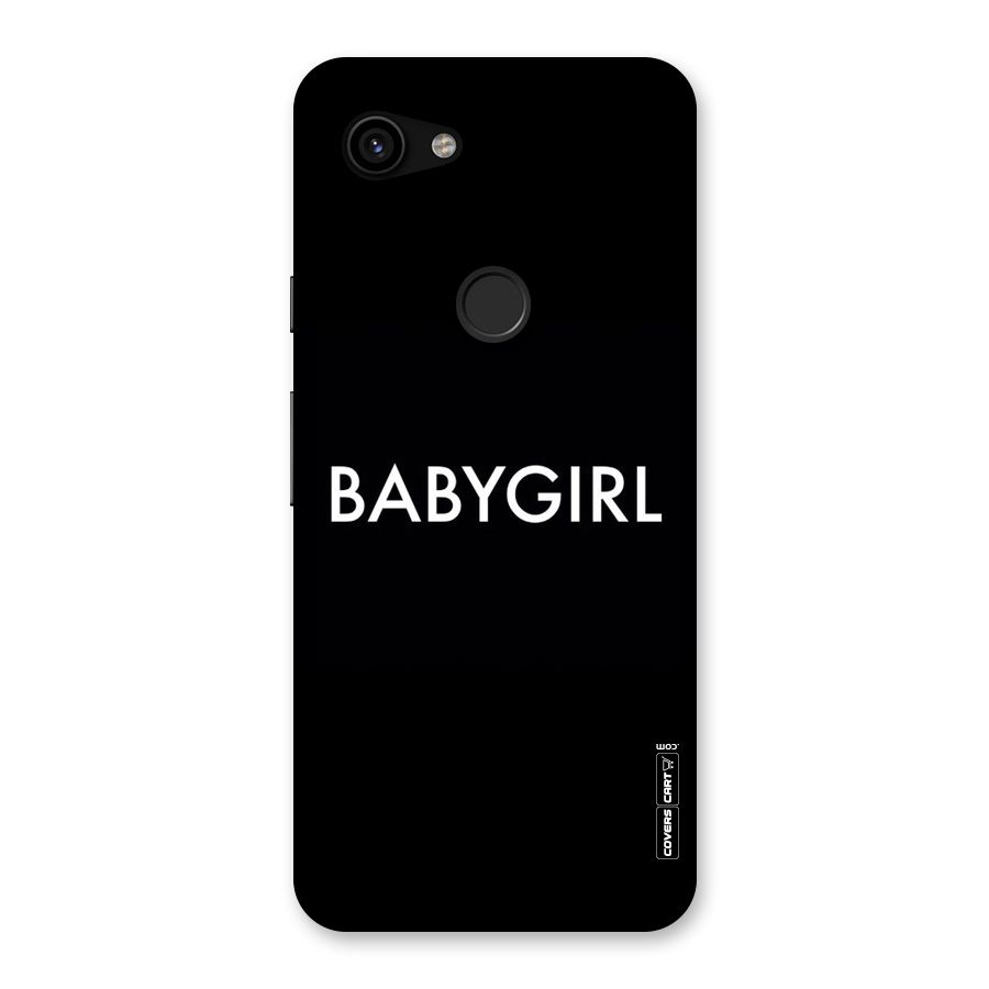 Baby Girl Back Case for Google Pixel 3a