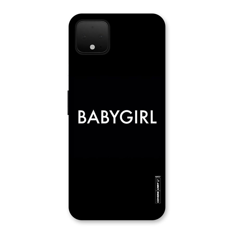 Baby Girl Back Case for Google Pixel 4 XL