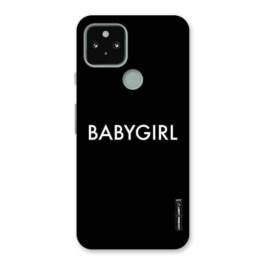 Baby Girl Back Case for Google Pixel 5