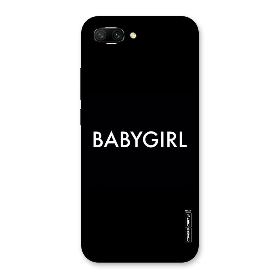 Baby Girl Back Case for Honor 10