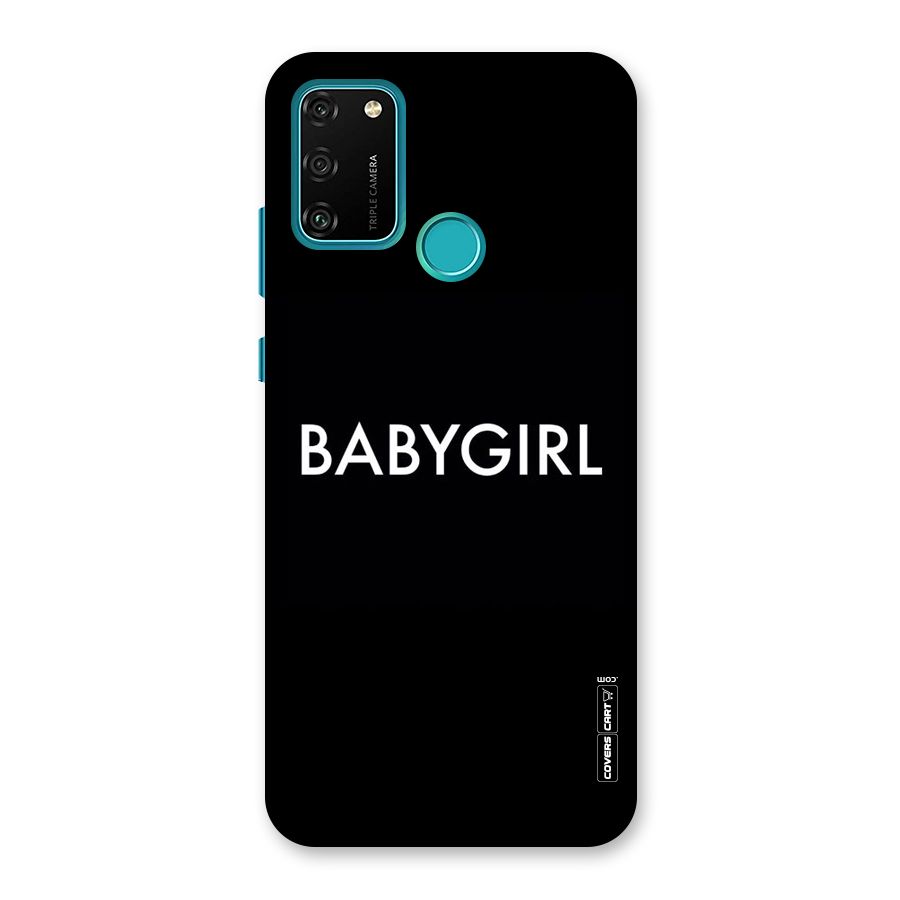 Baby Girl Back Case for Honor 9A