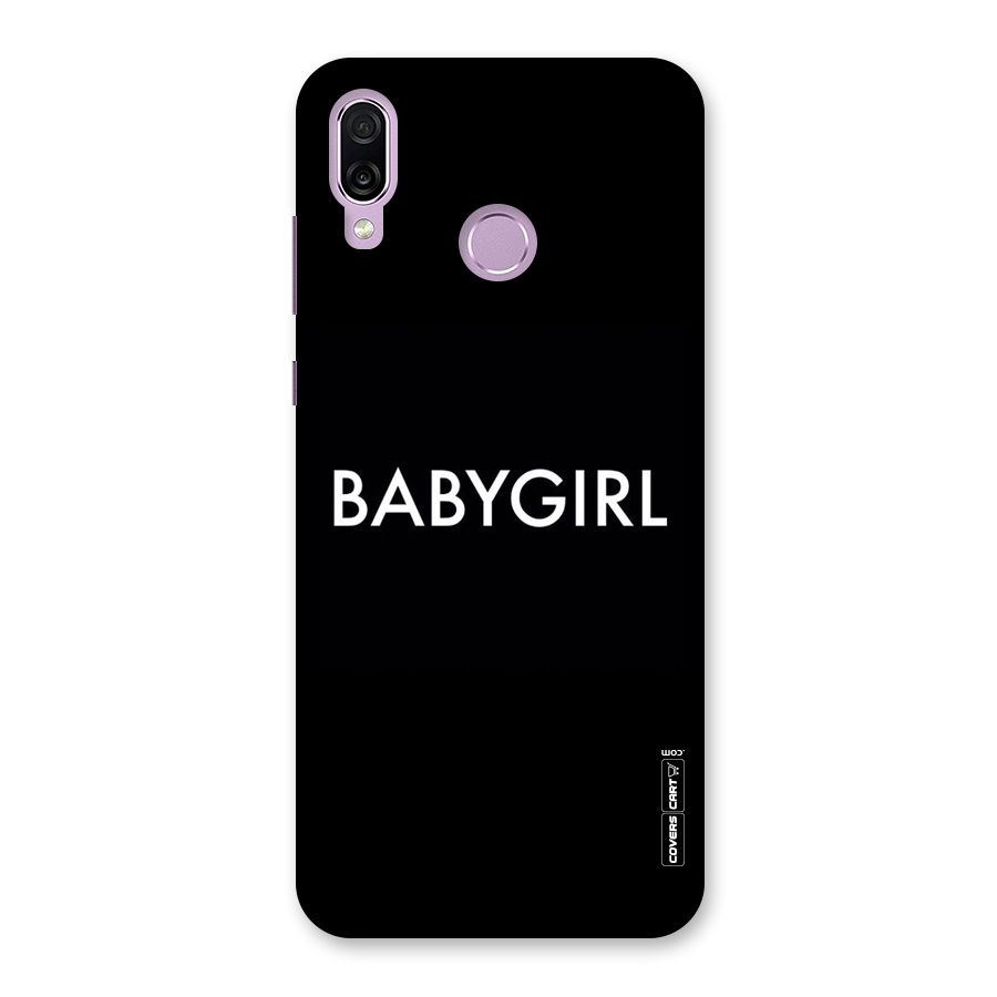 Baby Girl Back Case for Honor Play