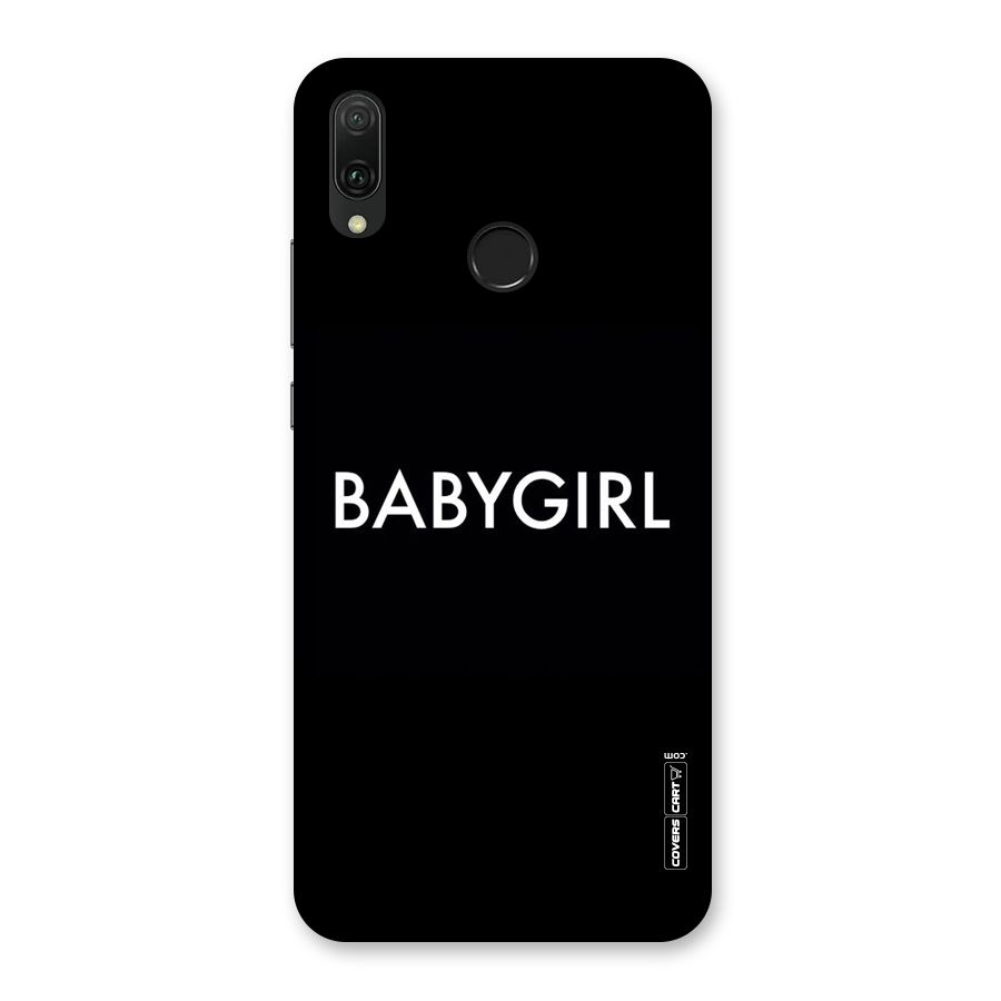 Baby Girl Back Case for Huawei Y9 (2019)