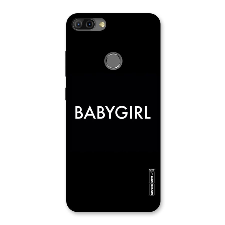 Baby Girl Back Case for Infinix Hot 6 Pro