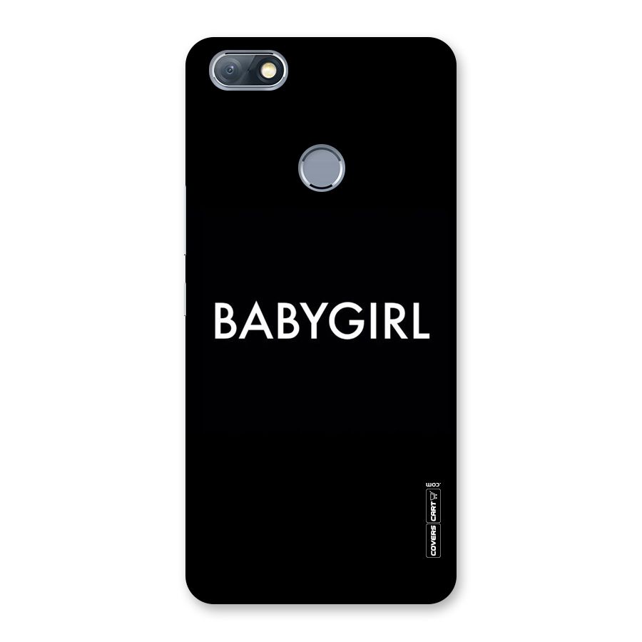 Baby Girl Back Case for Infinix Note 5