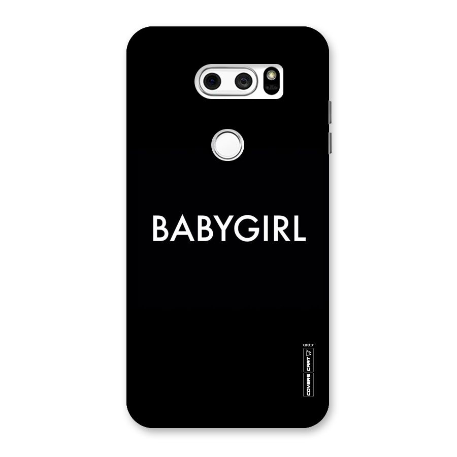 Baby Girl Back Case for LG V30