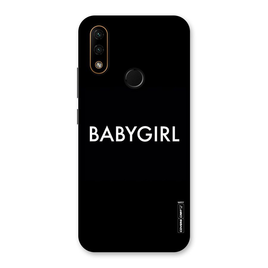 Baby Girl Back Case for Lenovo A6 Note