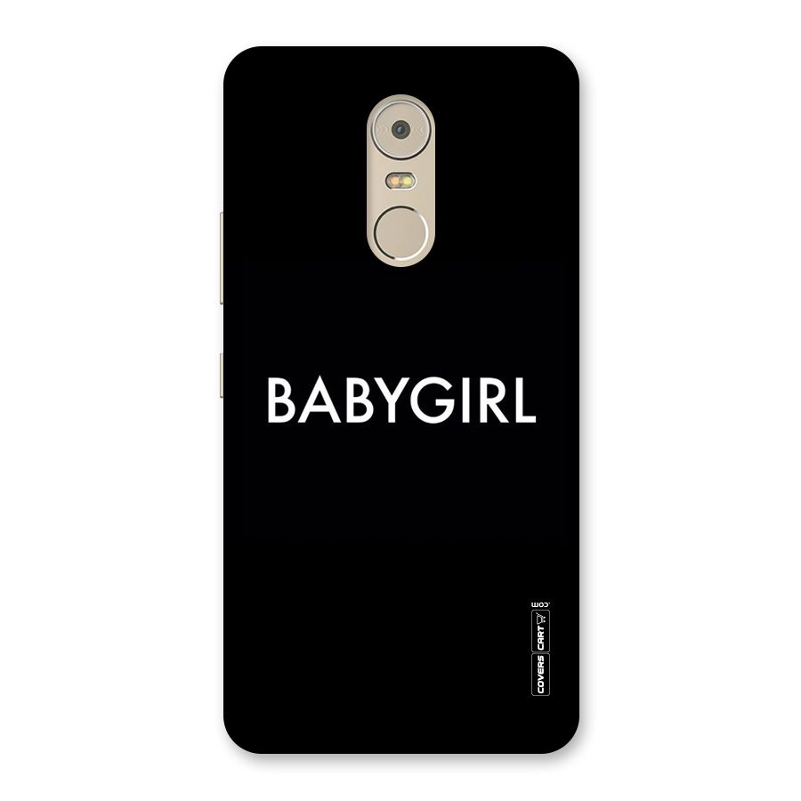 Baby Girl Back Case for Lenovo K6 Note