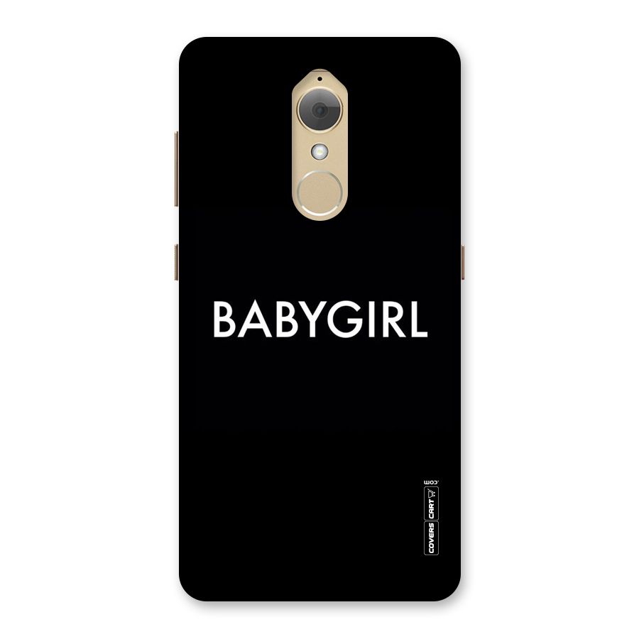 Baby Girl Back Case for Lenovo K8