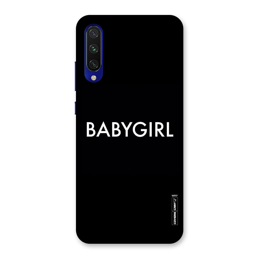 Baby Girl Back Case for Mi A3