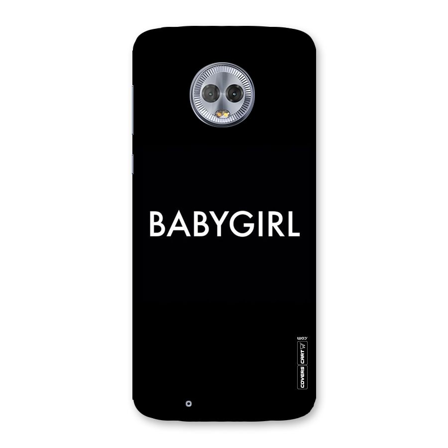 Baby Girl Back Case for Moto G6