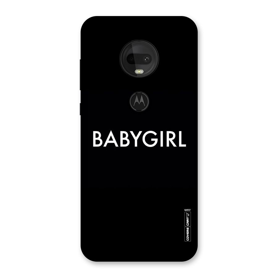 Baby Girl Back Case for Moto G7