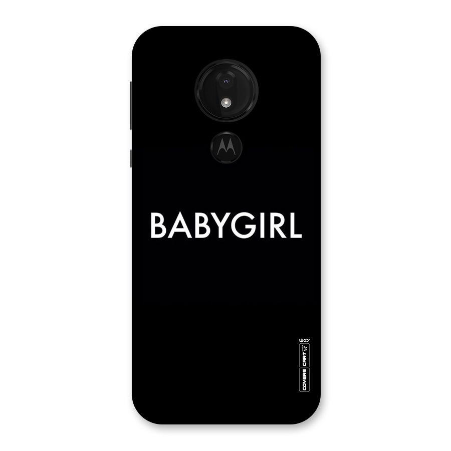 Baby Girl Back Case for Moto G7 Power