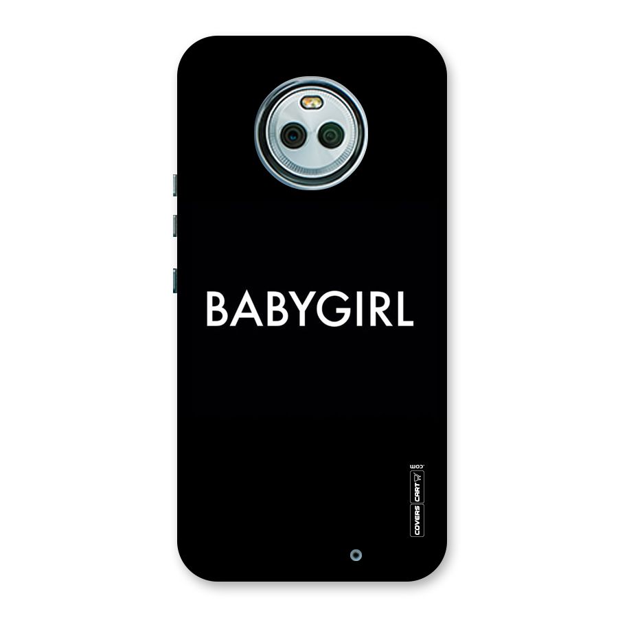 Baby Girl Back Case for Moto X4