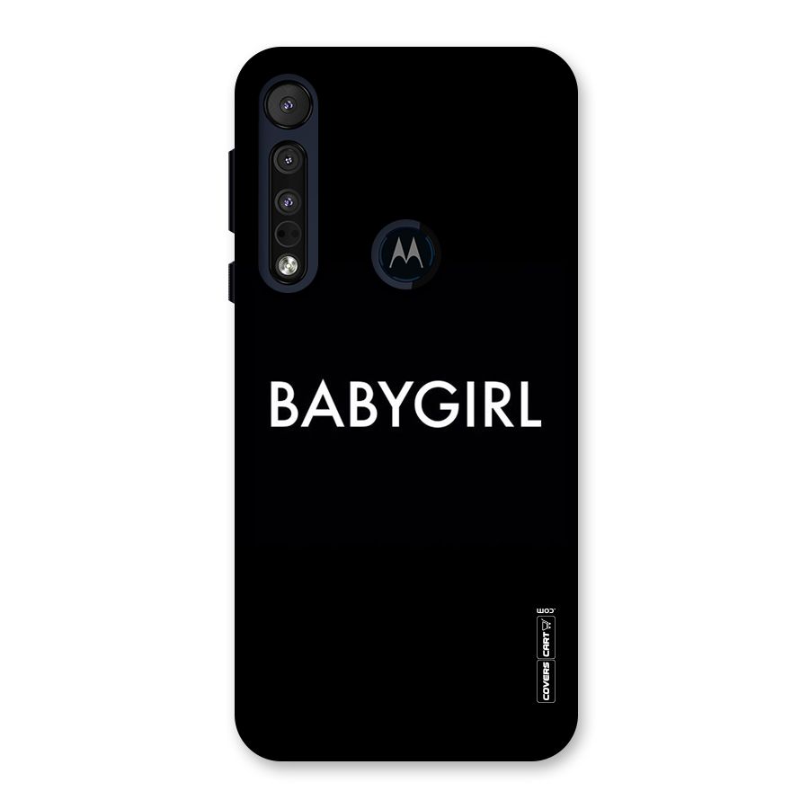 Baby Girl Back Case for Motorola One Macro