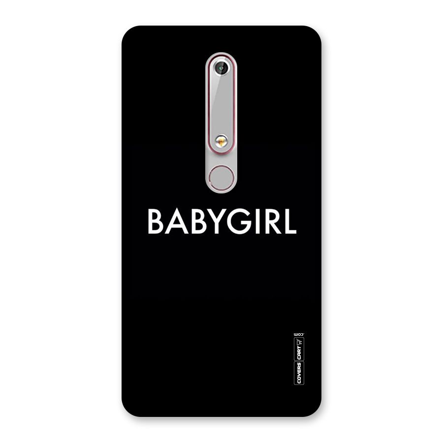 Baby Girl Back Case for Nokia 6.1