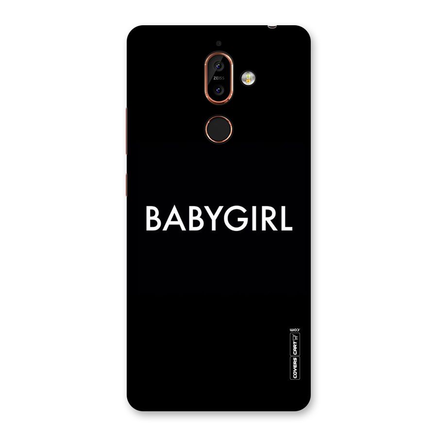 Baby Girl Back Case for Nokia 7 Plus