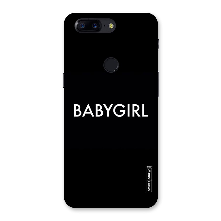 Baby Girl Back Case for OnePlus 5T