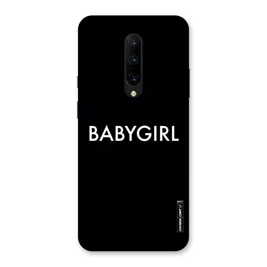 Baby Girl Back Case for OnePlus 7 Pro