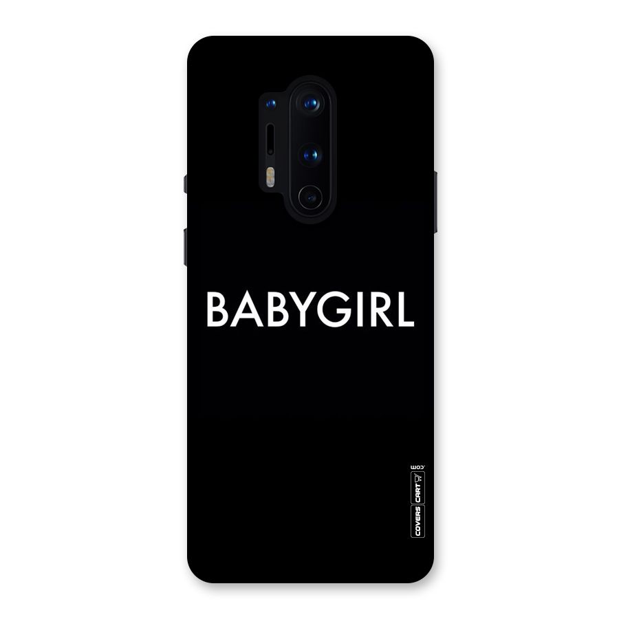 Baby Girl Back Case for OnePlus 8 Pro