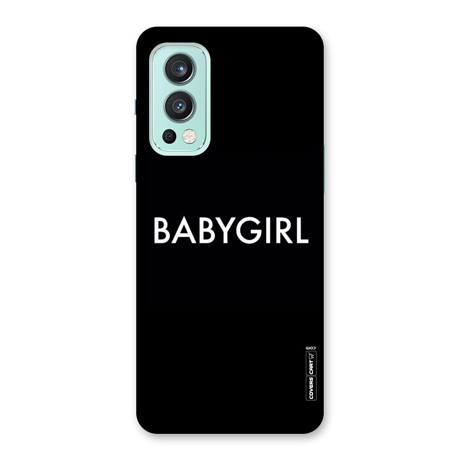 Baby Girl Back Case for OnePlus Nord 2 5G