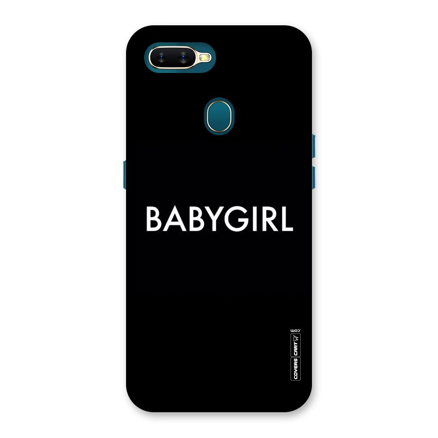 Baby Girl Back Case for Oppo A11k