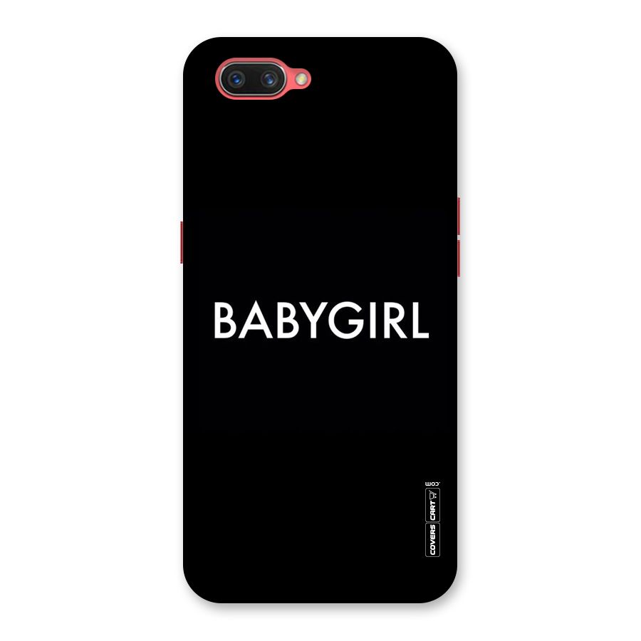 Baby Girl Back Case for Oppo A3s