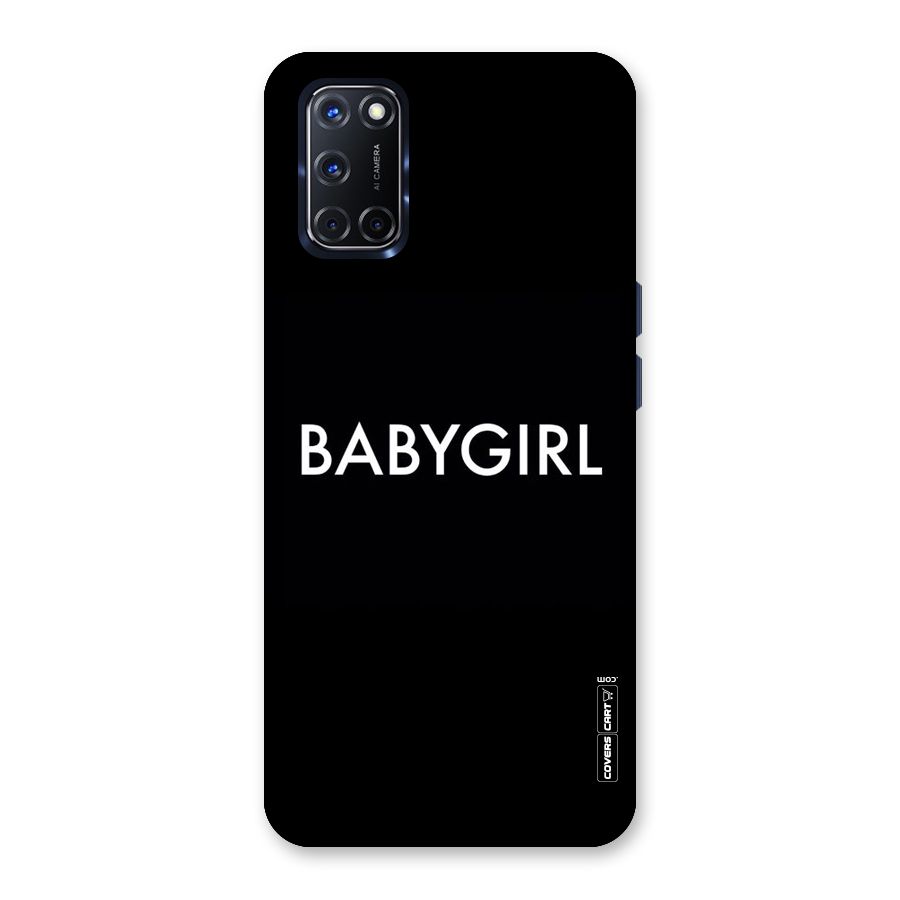 Baby Girl Back Case for Oppo A52