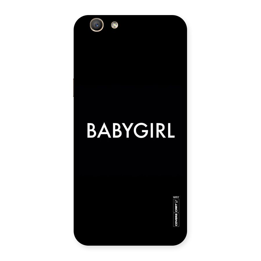 Baby Girl Back Case for Oppo A59