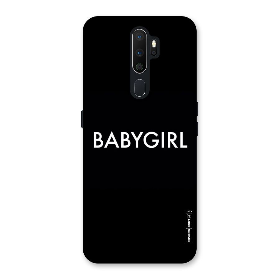 Baby Girl Back Case for Oppo A5 (2020)