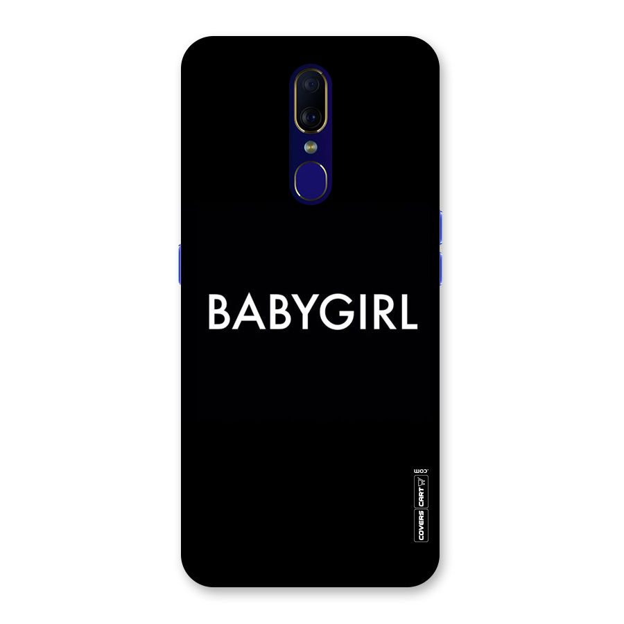 Baby Girl Back Case for Oppo A9