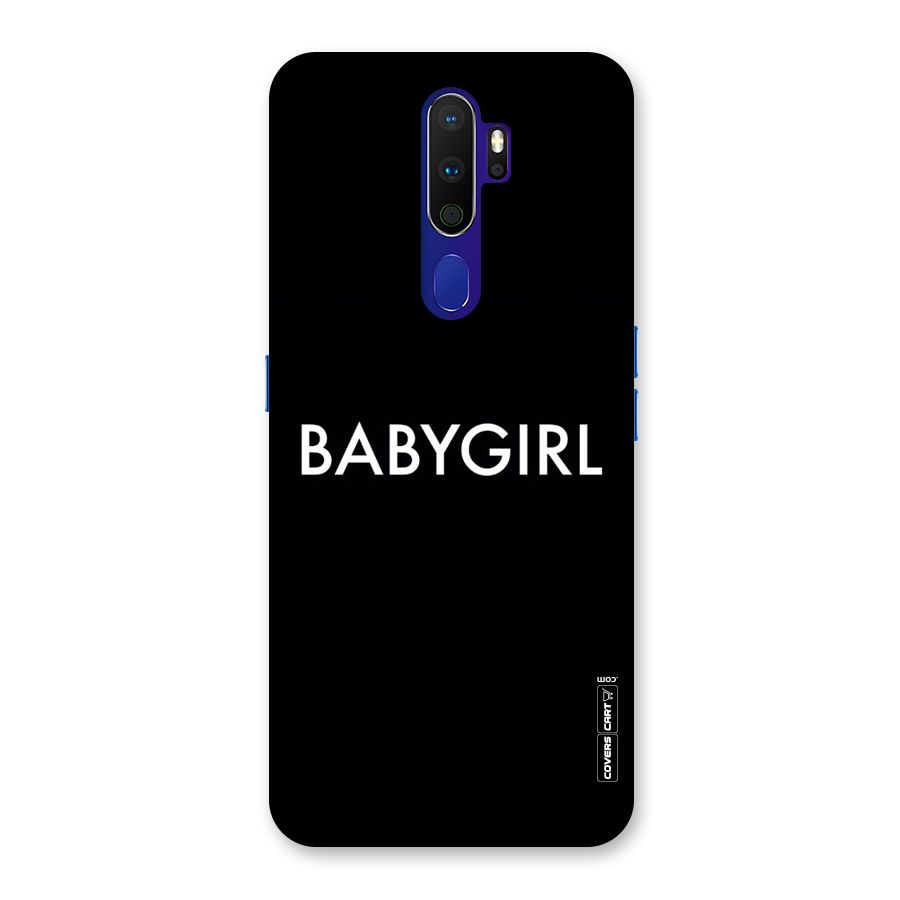 Baby Girl Back Case for Oppo A9 (2020)