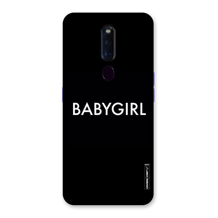 Baby Girl Back Case for Oppo F11 Pro