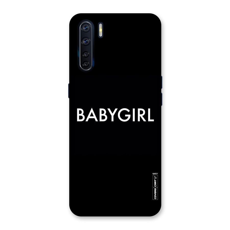 Baby Girl Back Case for Oppo F15