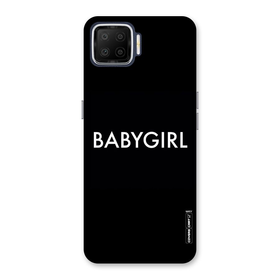 Baby Girl Back Case for Oppo F17