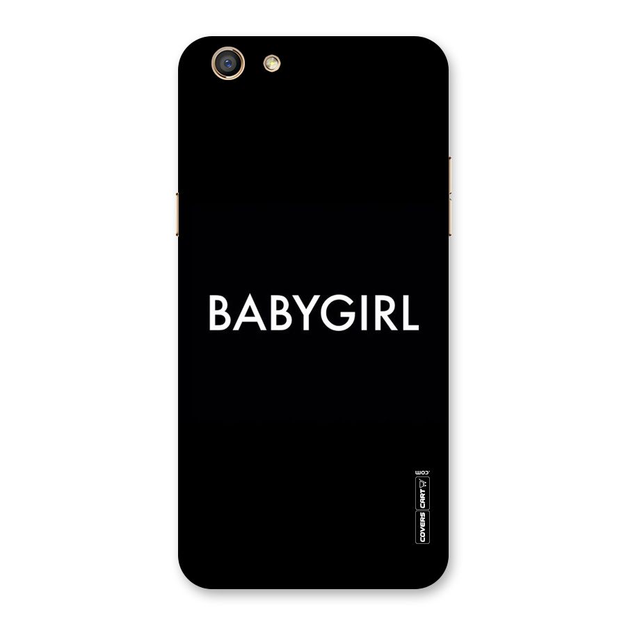 Baby Girl Back Case for Oppo F3