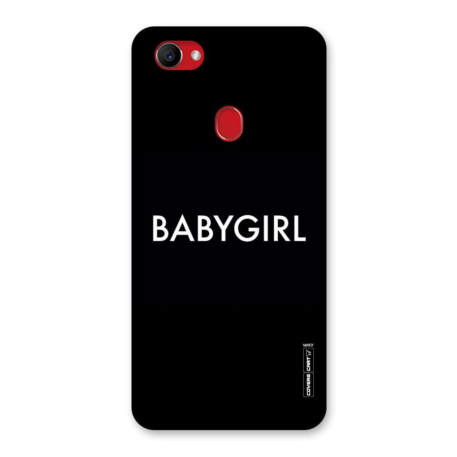 Baby Girl Back Case for Oppo F7