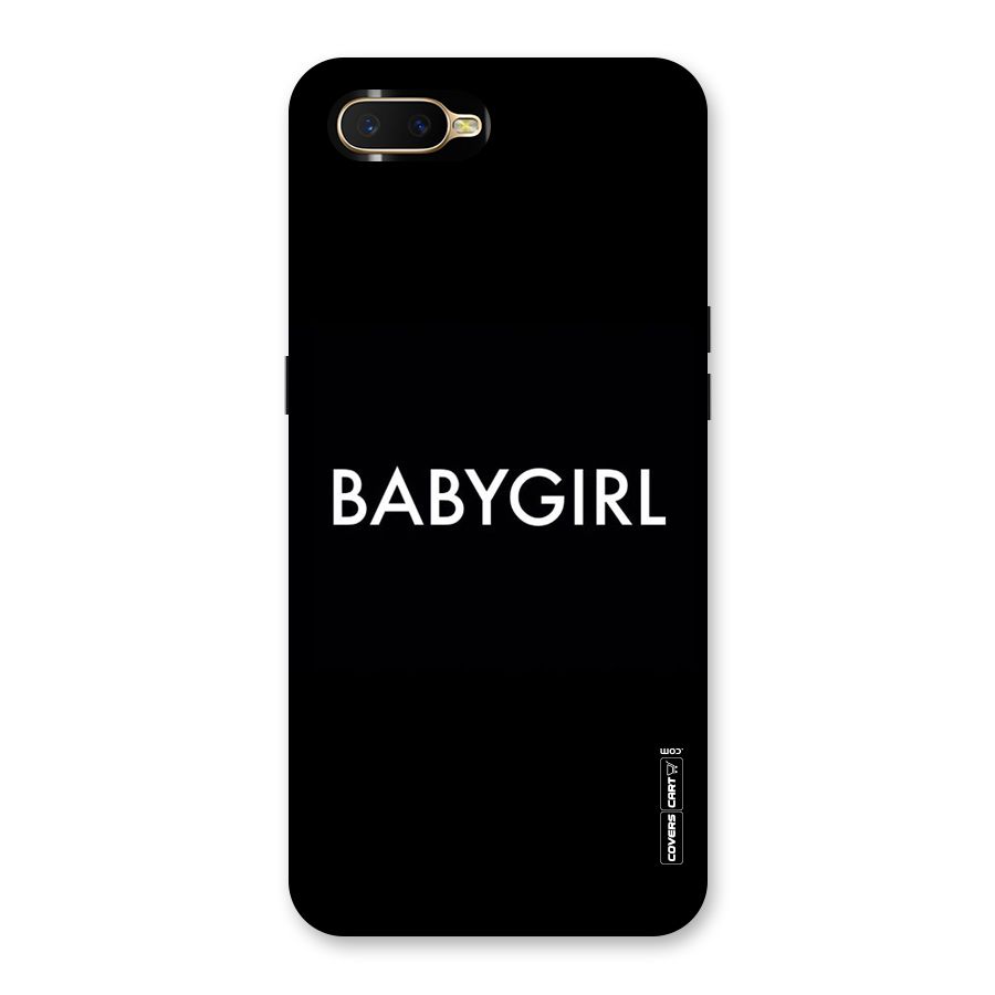 Baby Girl Back Case for Oppo K1