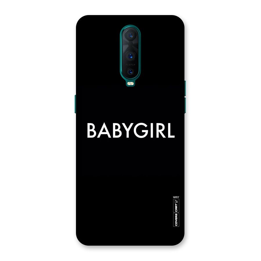 Baby Girl Back Case for Oppo R17 Pro