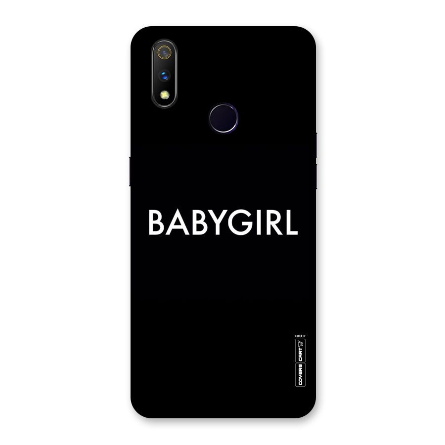 Baby Girl Back Case for Realme 3 Pro