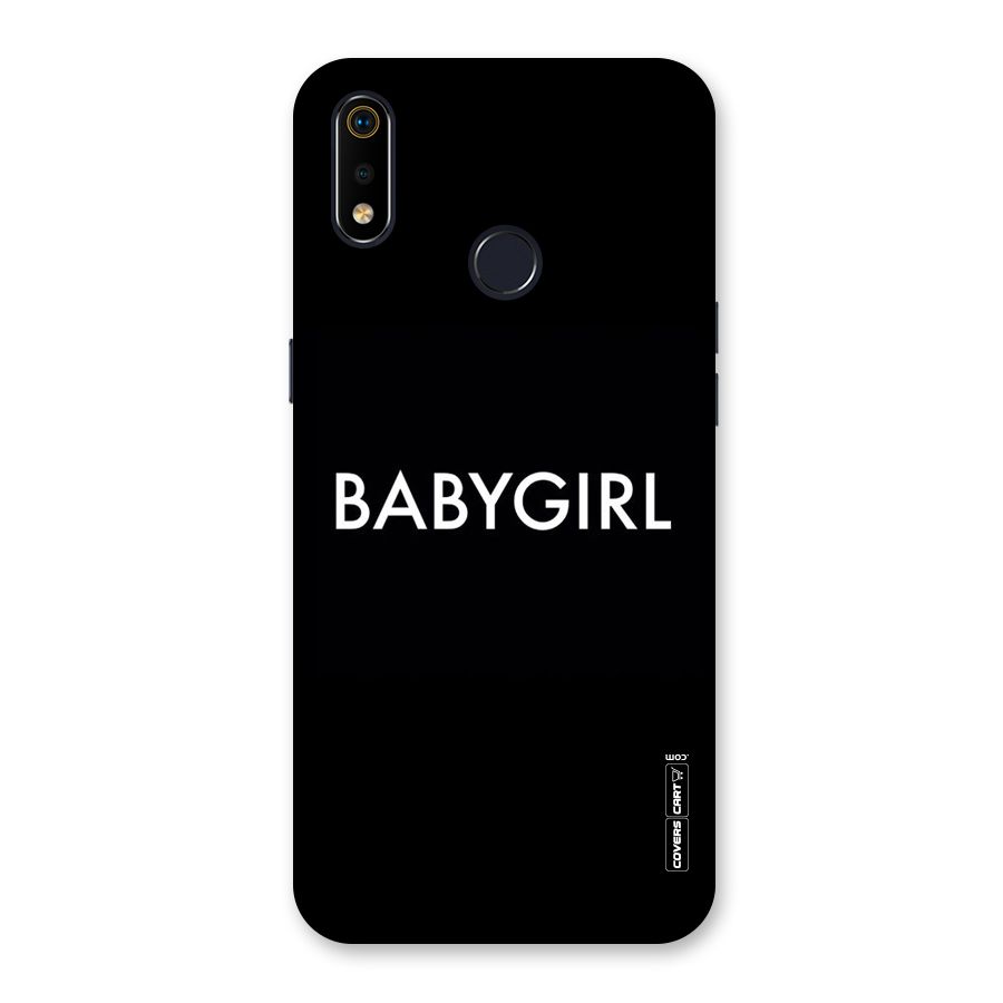 Baby Girl Back Case for Realme 3i