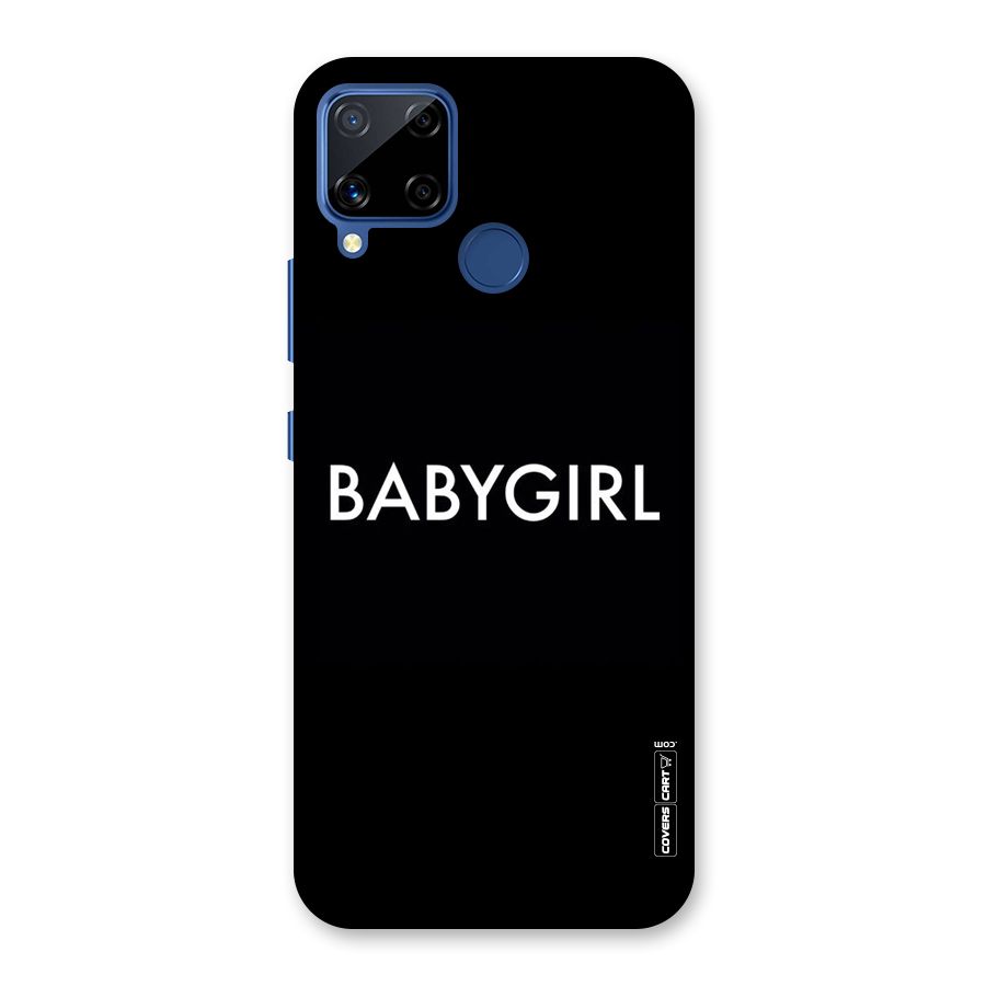 Baby Girl Back Case for Realme C15