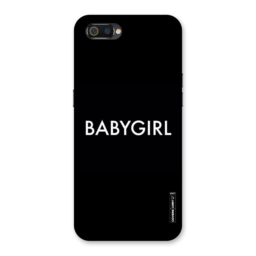 Baby Girl Back Case for Realme C2