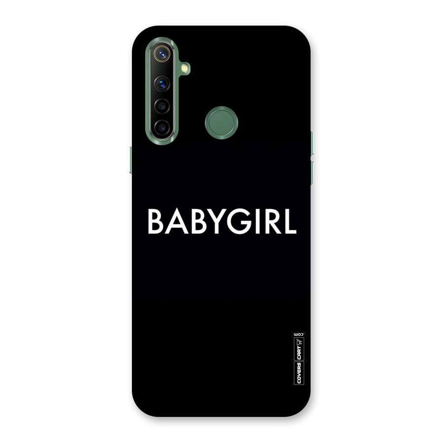 Baby Girl Back Case for Realme Narzo 10