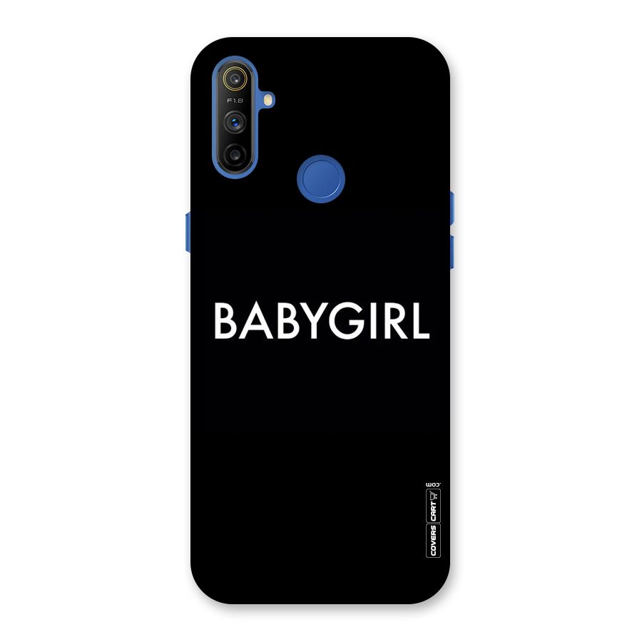 Baby Girl Back Case for Realme Narzo 10A