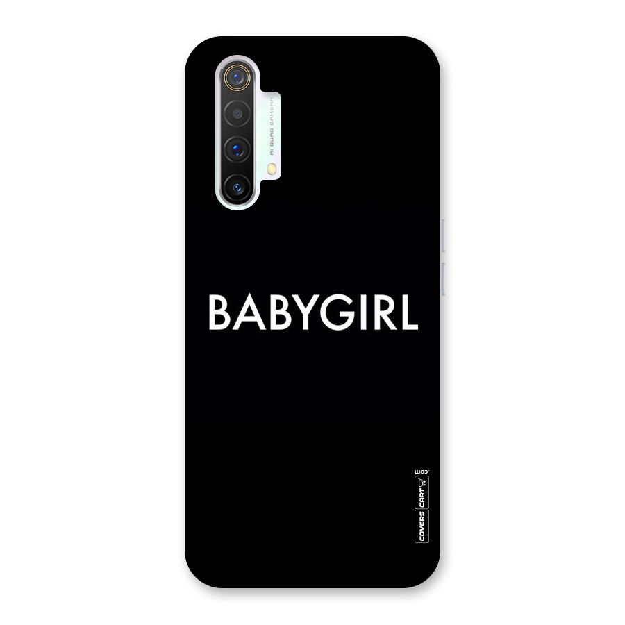 Baby Girl Back Case for Realme X3