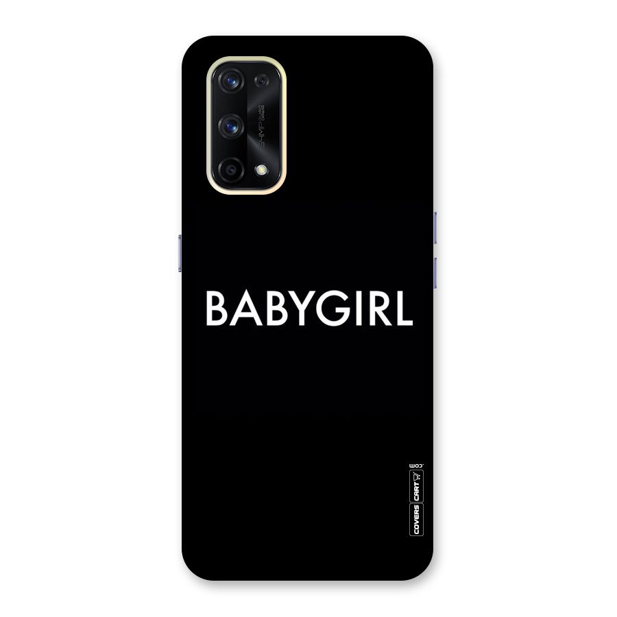 Baby Girl Glass Back Case for Realme X7 Pro