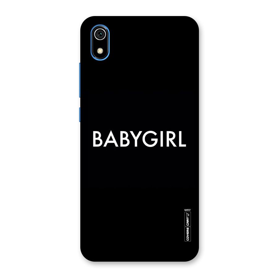 Baby Girl Back Case for Redmi 7A